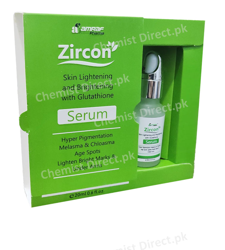 Zircon Skin Brightening Serum With Glutathione 20Ml Serum