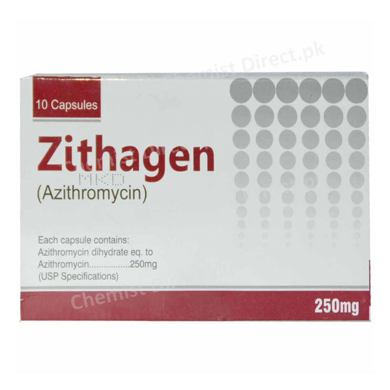 Zithagen 250mg Capsule Afarin Enterprises azithromycin