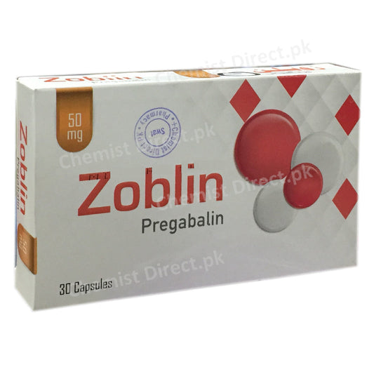 Zoblin 50mg Capsule Horizon Pharmaceuticals PVT LTD Neuropathic pain Pregabalin