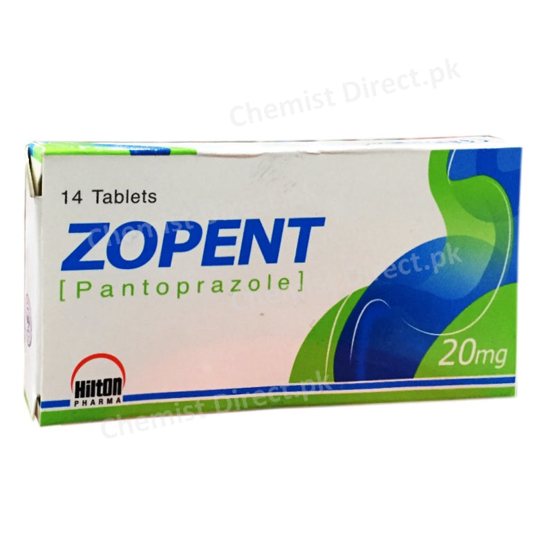  Zopent 20mg Tablet Hilton Pharma Pvt Ltd Anti Ulcerant Pantoprazole