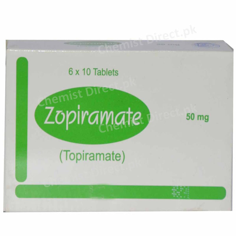 Zopiramate 50Mg Tab Medicine