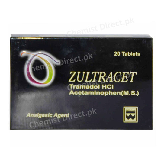 Zultracet Tablet Tramadol HCl Acetaminophen Wilshire Laboratories