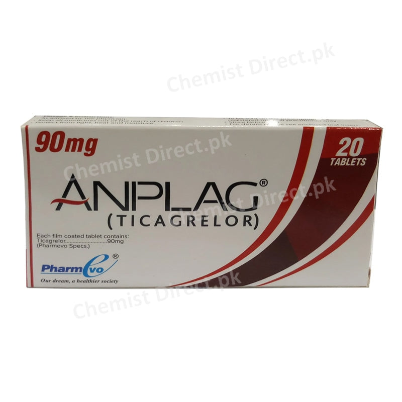 Anplag 90mg Tab Tablet Pharmevo_pvt_Ltd-Platelet AggregationInhibitors Ticagrelor90m.jpg