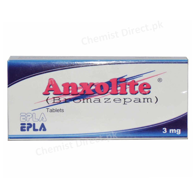 Anxolite 3mg Tablets ELPA Blomazepam