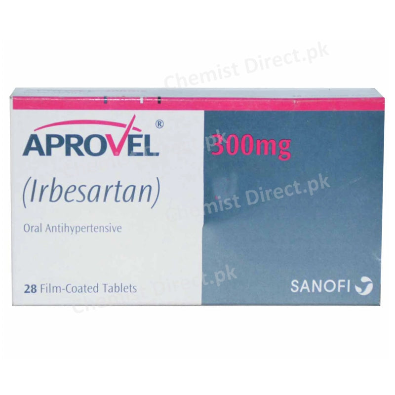 Aprovel Tablets 300mg SANOFI AVENTIS Irbesartan