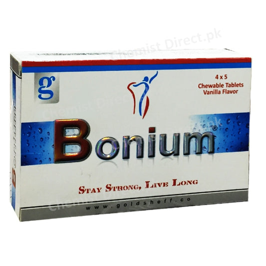 Bonium Tablet Goldsheet int Supplements Vitamins