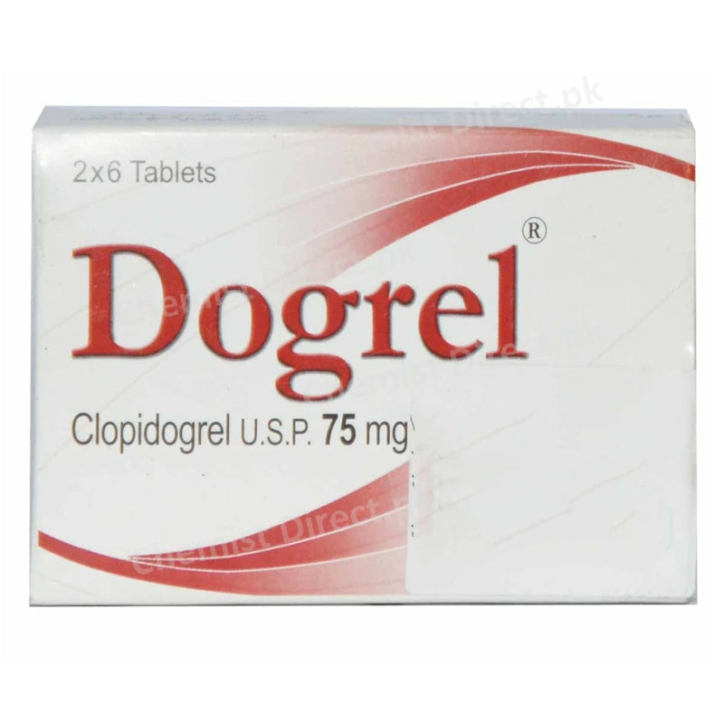 Dogrel 75mg Tab Tablet Schazoo Zaka Pvt Ltd Anti Platelet Aggregation Clopidogrel