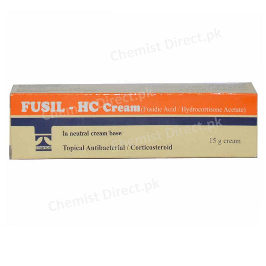 Fusil Hc Cream 15g Tabros Pharma Pvt Ltd Anti Bacterial Corticosteroid Fusidic Acid 2 Hydrocortisone 1