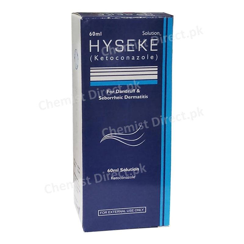 Hyseke Solution 60ml 2% Anti-fungal Ketoconazole Pharma Health