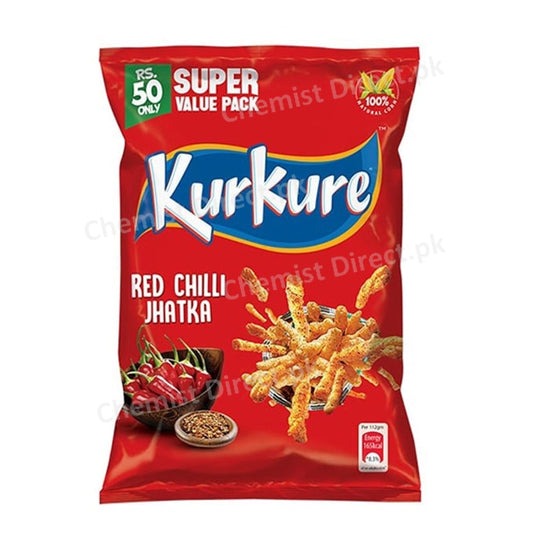 Kurkure Red Chilli Jhatka 100Gm Food
