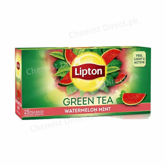 Lipton Green Tea Watermelon Mint 25 Tea Bags Food