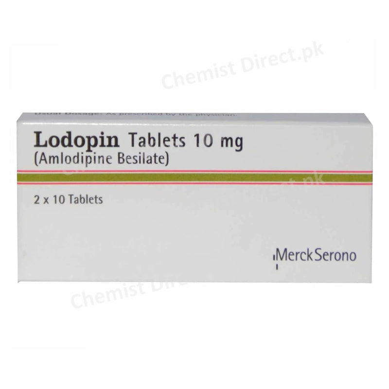 Lodopin 10mg Tablet Martin Dow Pharmaceuticals Calcium Antagonists Amlodipine