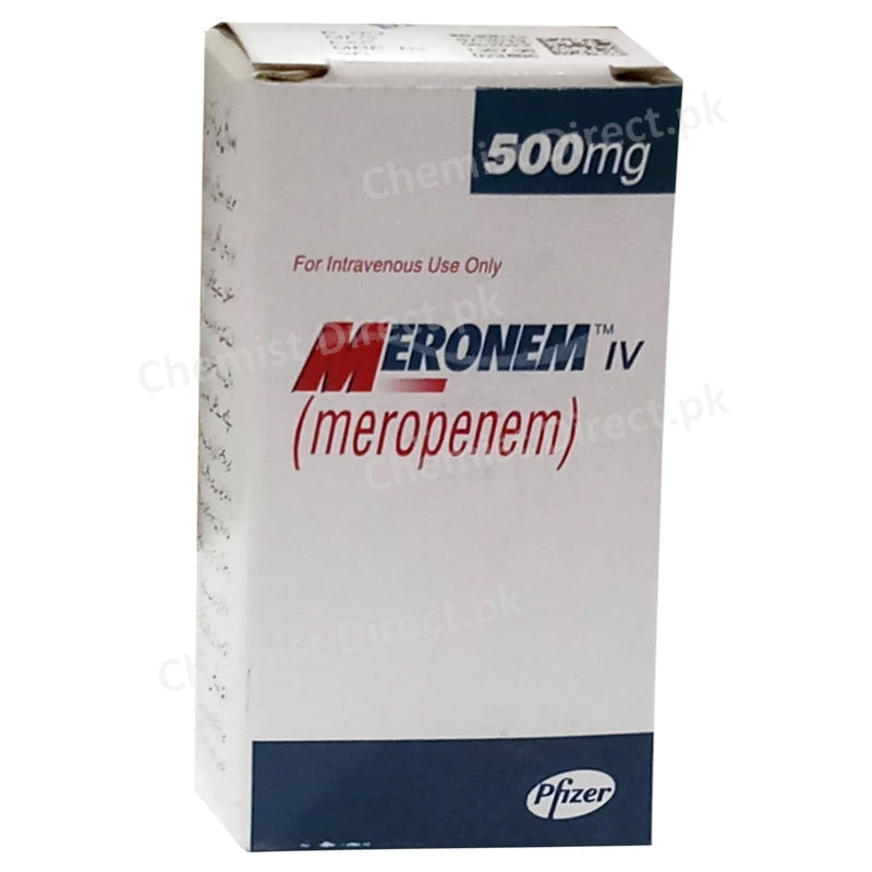 Meronem 500g Injection Pfizer Pakistan Ltd Carbapenems Meropenem