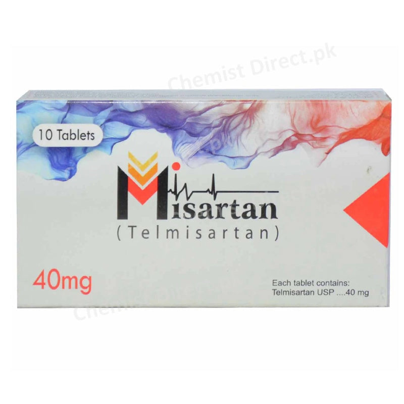  Misartan 40mg Tablet Indus Pharma Telmisartan Anti Hypertensive