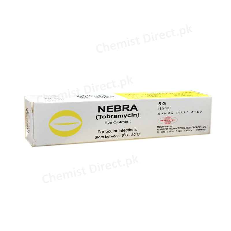 Nebra Eye Ointment 5gram Remington Pharmaceuticals Anti-Infective Tobramycin