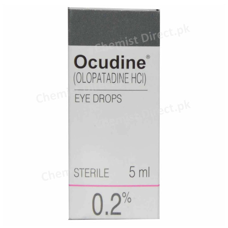 Ocudine Eye Drop Barrett Hodgson Pakistan Anti Histamine Olopatadine As HCl