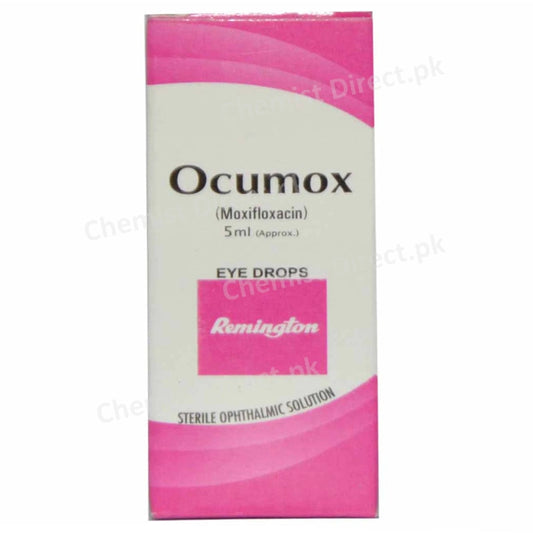 Ocumox 5ml Eye Drop Remington Pharmaceuticals Anti Infective Moxifloxacin