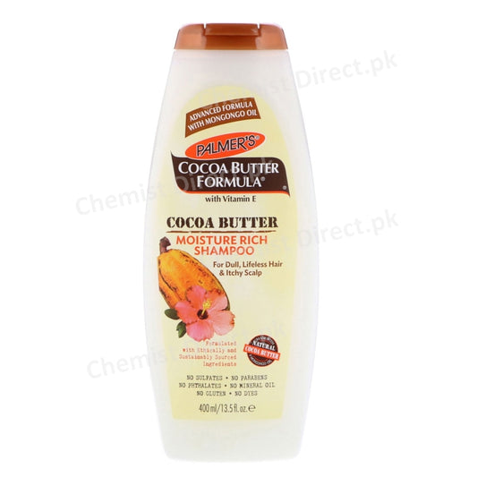 Palmers Cocoa Butter Moisture Rich Shampoo 13.5 Ounce 400Ml Personal Care