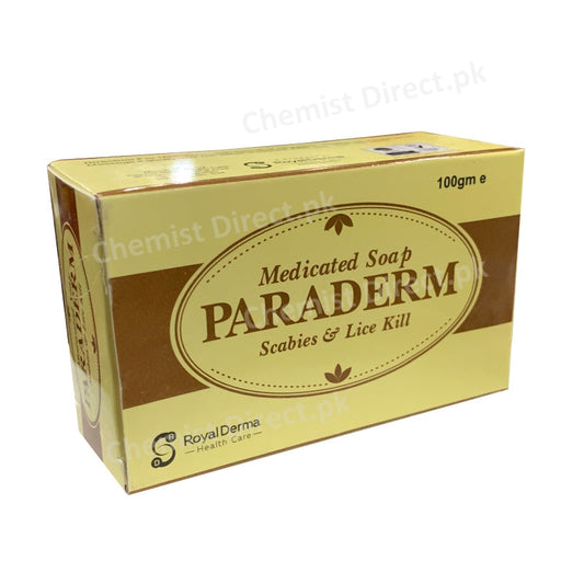Paraderm Medicated Soap 100Gm Skin Care