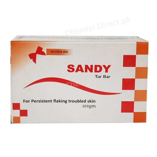 Sandy Tar Bar 100g Persistent flaking troubled skin A.A.A cosmetics