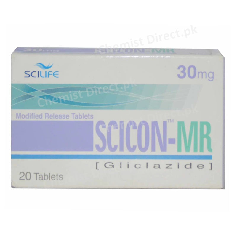 Scicon Mr 30mg Tablet Scilife Pharma PVT_ LTD Oral Hypoglycemic Gliclazide