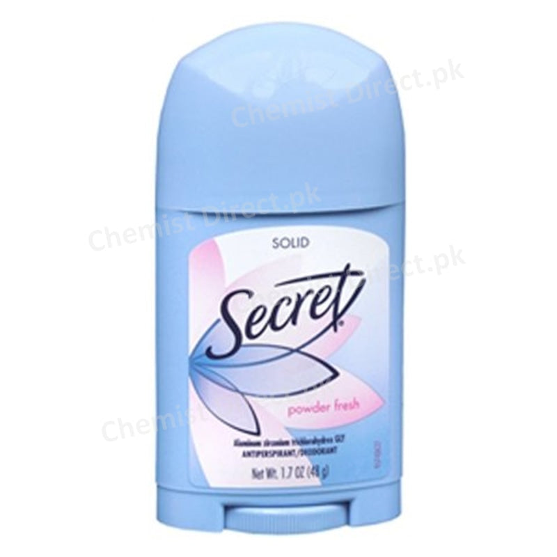 Secret Solid Deodorant Powder Fresh 48Gm Personal Care