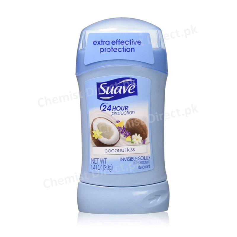 Suave 24 Hour Protection Coconut Kiss 39G Personal Care