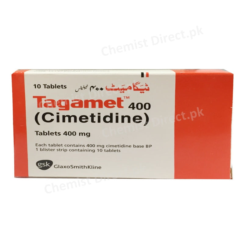 Tagamet 400mg TabletCimetidineGlaxosmithkline Anti-Ulcerant