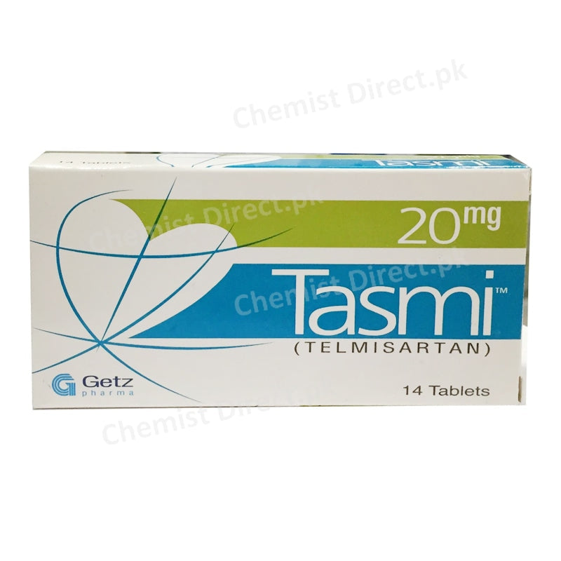     Tasmi 20mg Tablet Getz Pharma Pakistan Pvt_ Ltd Anti Hypertensive Telmisartan