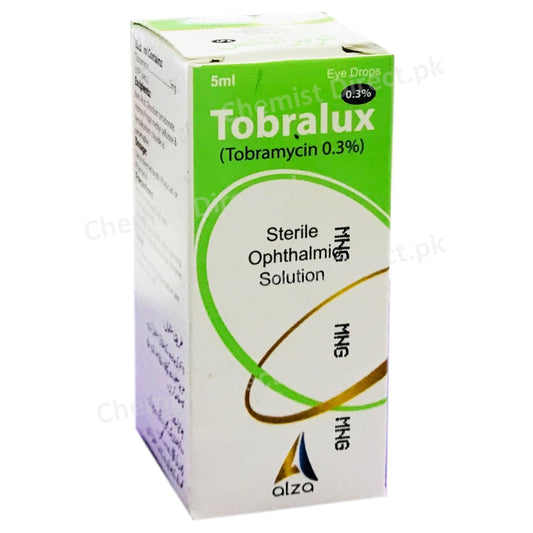 Tobralux 0.3% Eye Drop 5Ml Medicine