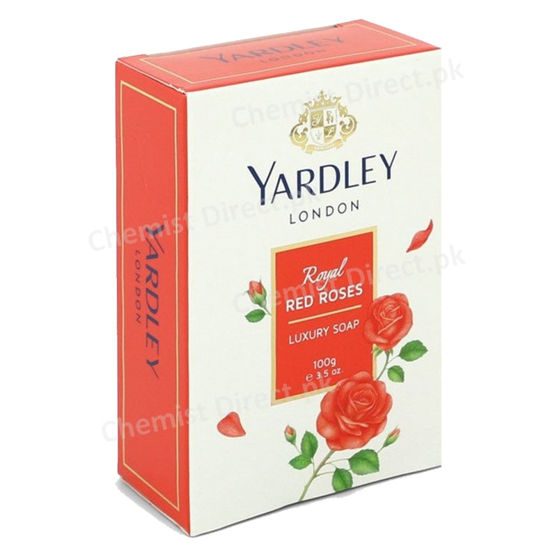 Yardley London Red Rose Soap 100G Personal Care